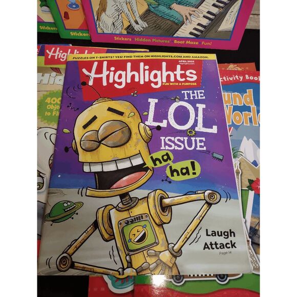 Lot of 12 Children's Puzzle Bks - Highlights Puzzle Buzz, Hidden Pictures & More - Picture 2 of 6